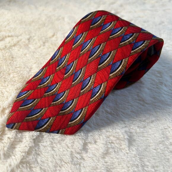 ROBERT TALBOTT - NORDSTROM Hand Sewn Imported Silk Tie Men's -Made in USA - 50x3 - Picture 1 of 8